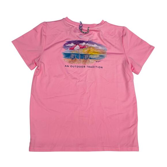 NWT Prodoh Size M Pro Performance Fishing Tee in Prism - Picture 2 of 3